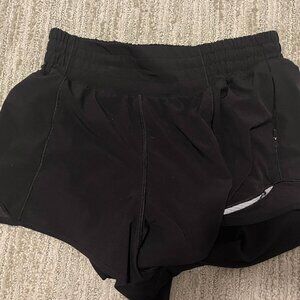 Lululemon High Rise shorts size 4